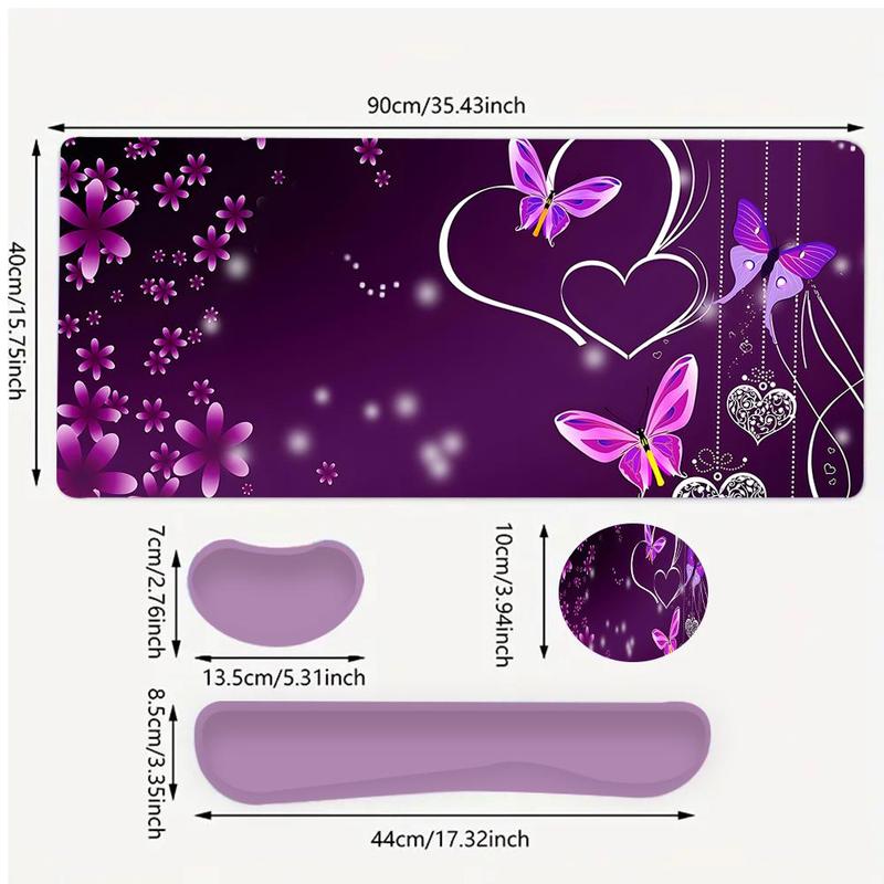CIFBUY Juego de alfombrillas p - Tradescantia Purple reseña y precio