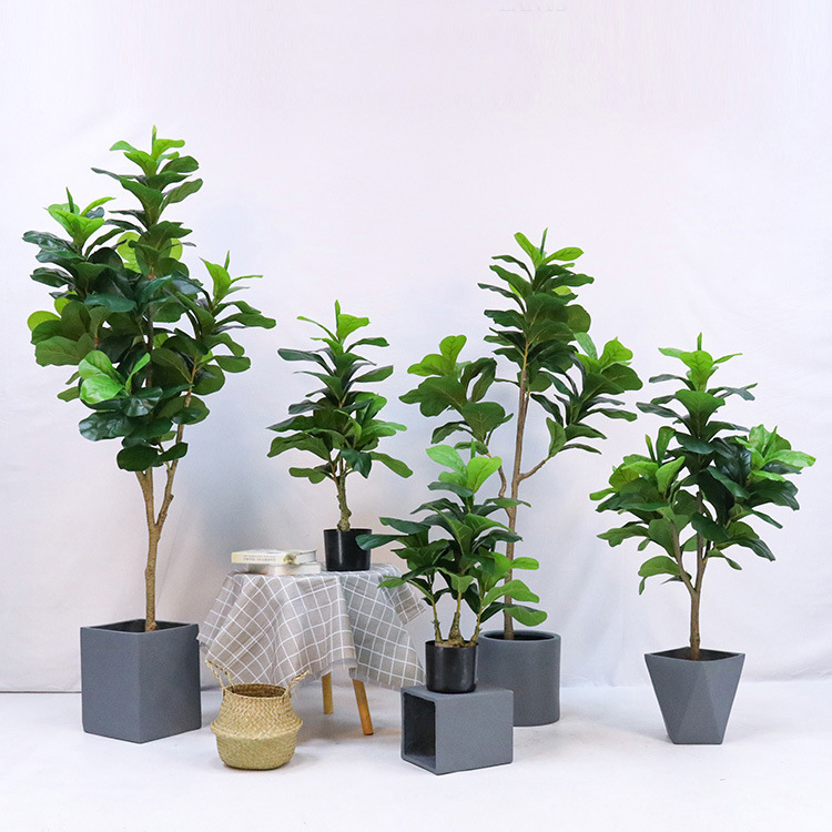 Planta artificial en maceta de - Ficus Lyrata Tree reseña y precio