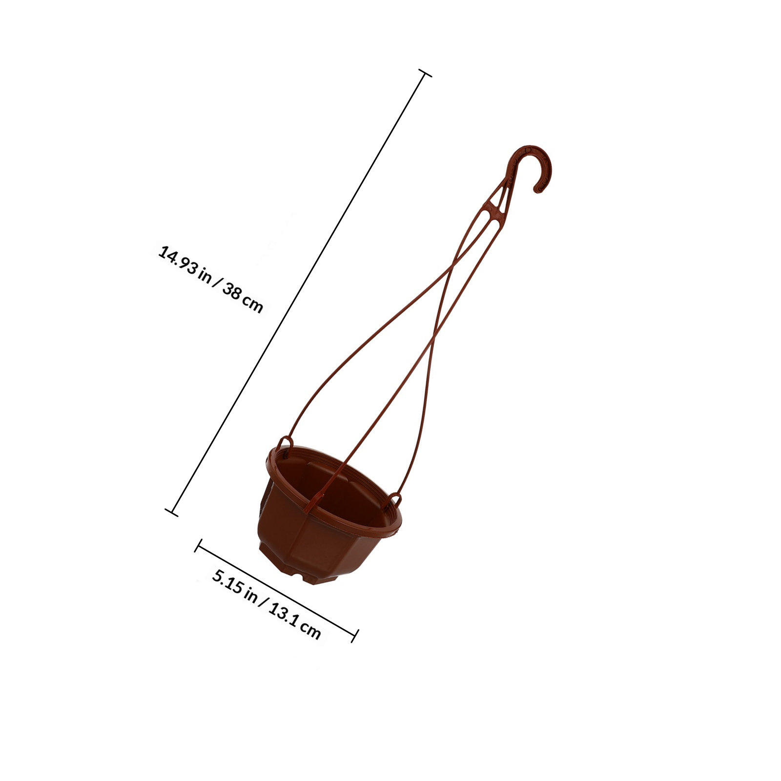 6 macetas colgantes para orquí - Spider Plant Hanging reseña y precio