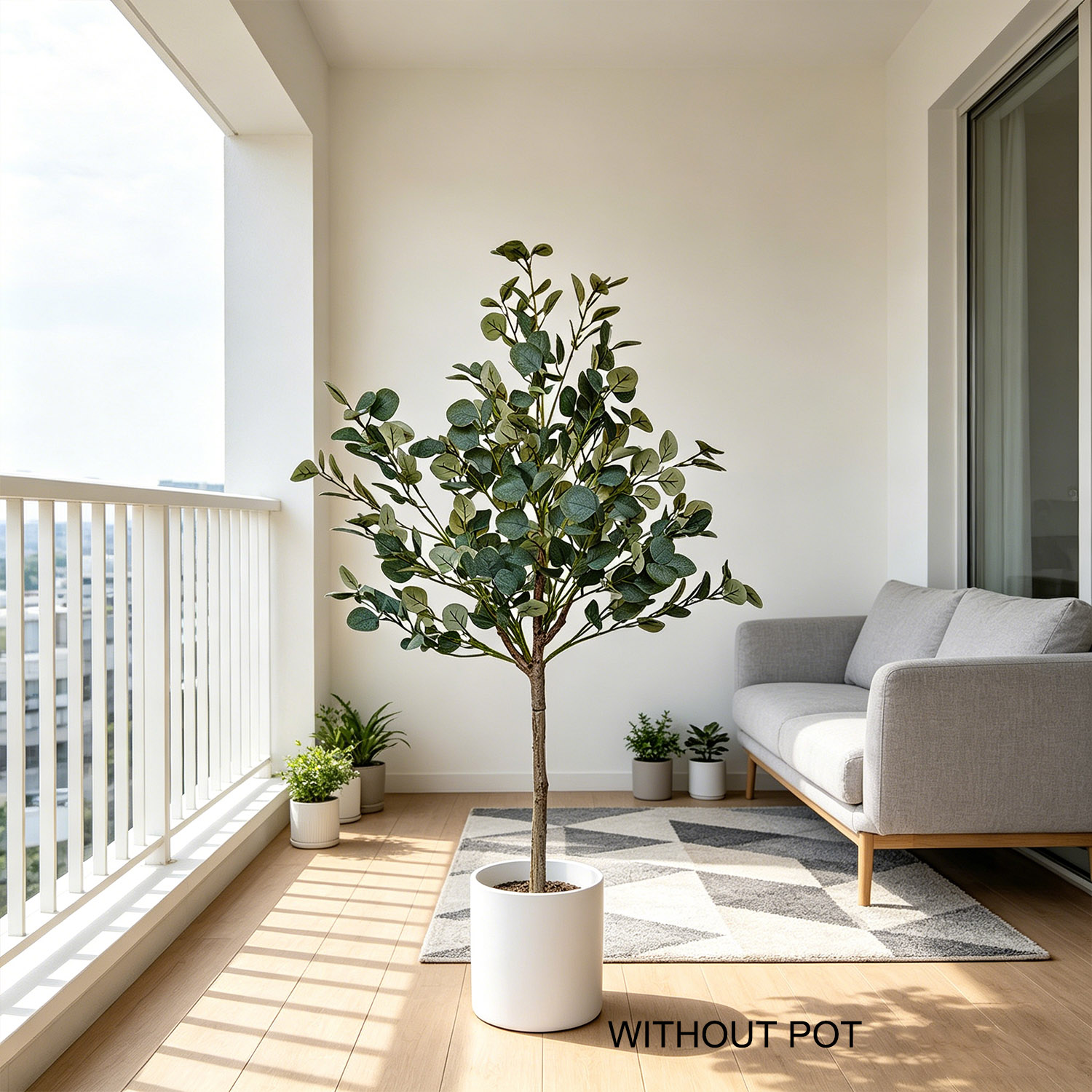 Planta de eucalipto artificial - Ficus Lyrata Tree reseña y precio
