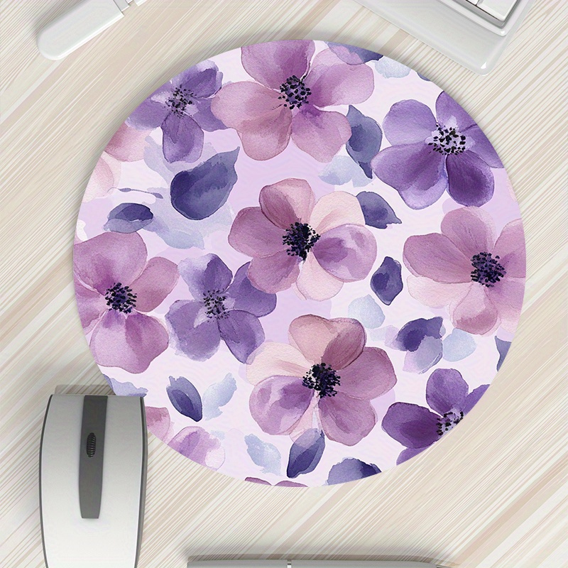 Alfombrilla de ratón redonda F - Tradescantia Purple reseña y precio