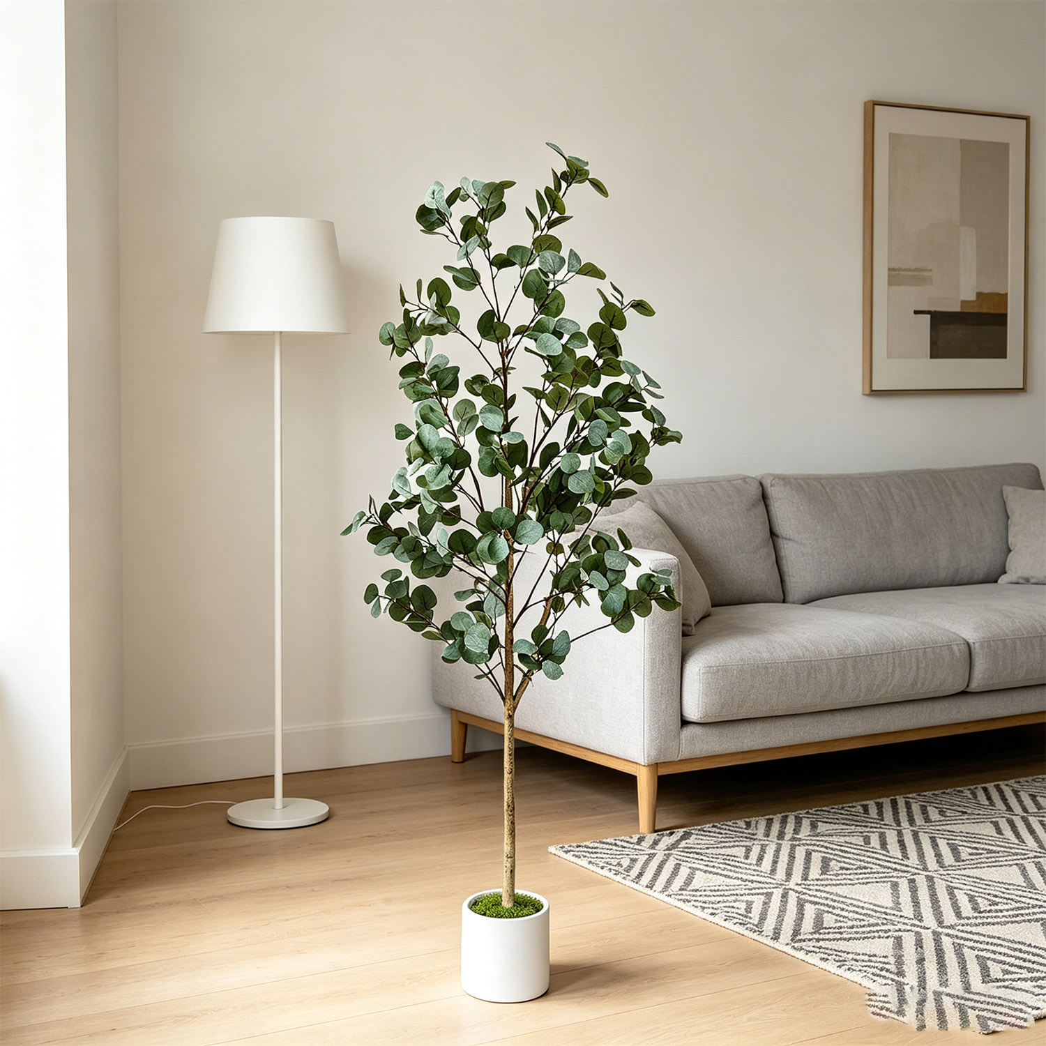 Árbol de Eucalipto Artificial  - Ficus Lyrata Tree reseña y precio