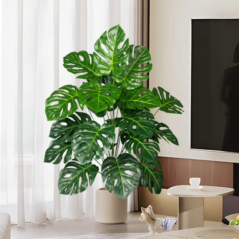 Árbol Monstera Artificial de 7 - Ficus Lyrata Tree reseña y precio