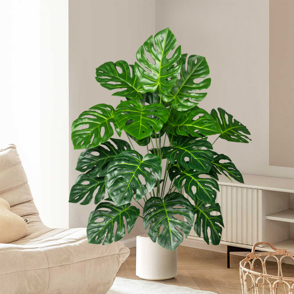 Árbol Monstera Artificial de 7 - Ficus Lyrata Tree reseña y precio