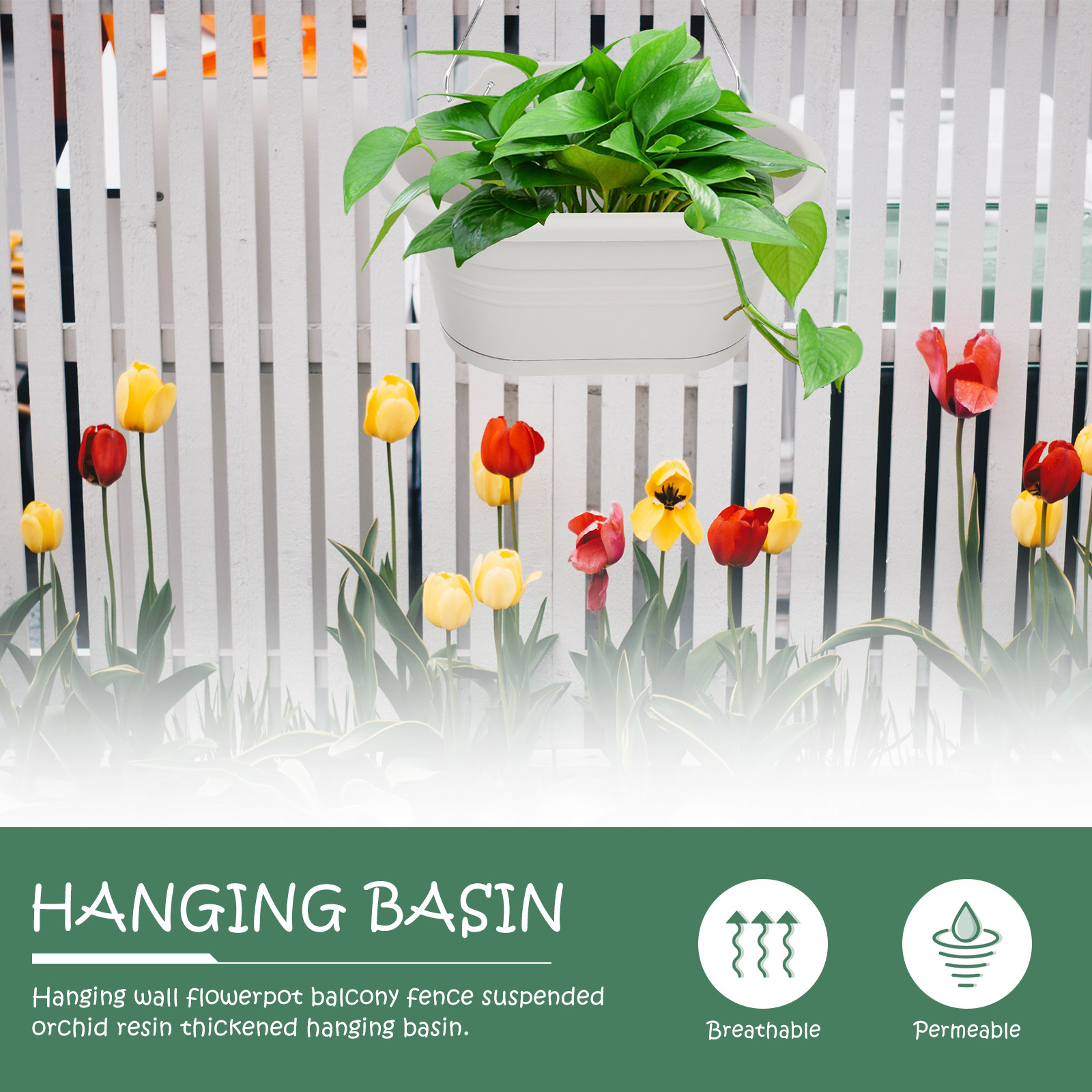 Juego de macetas colgantes par - Spider Plant Hanging reseña y precio